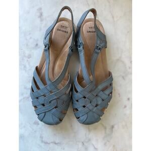 Earth Origins, Belle Brielle Sandal Women's Sz 9 Footwear Shoes Lightweight Blue